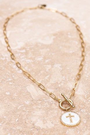 Lena Cross Necklace